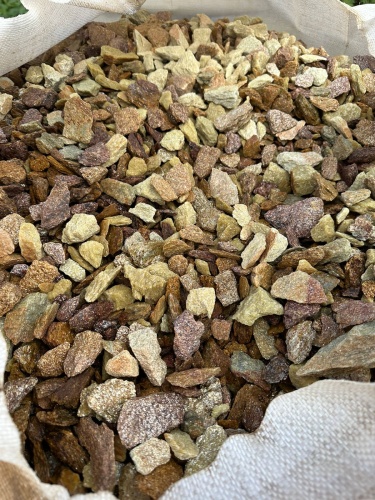 Златолит персиковый декоративная каменная крошка купить в Ярославской области