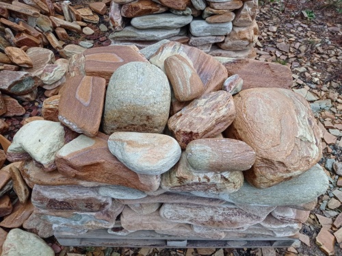 Златолит жёлтый, жёлто-зелёный глыбки и валуны для ланшафтного дизайна купить в Ярославской области