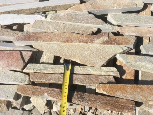 Горбушка златолит золотистый для облицовки купить в Ярославской области