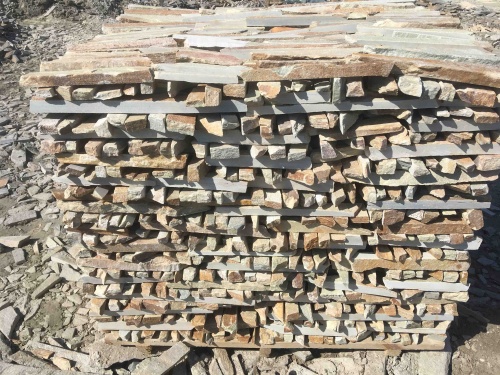 Горбушка златолит золотистый для облицовки купить в Ярославской области