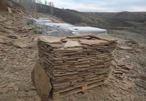 Плитняк кора дерева для цоколя, отмостки купить в Ярославской области