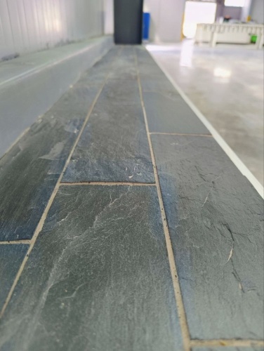 Плитка чёрная из натурального камня фасадная 30 см * 5 см, толщина 7 мм -30 мм купить в Ярославской области