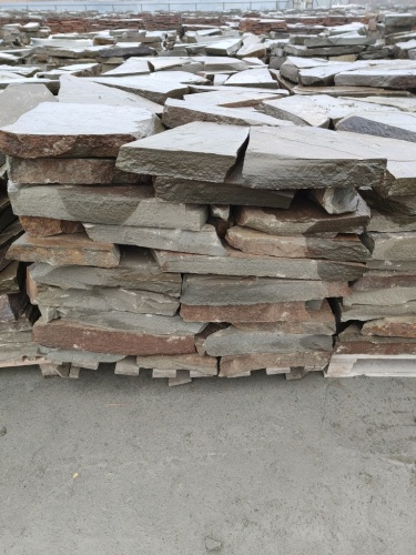 Плитняк песчаник серо-зелёный для мощения 60-65 мм купить в Ярославской области